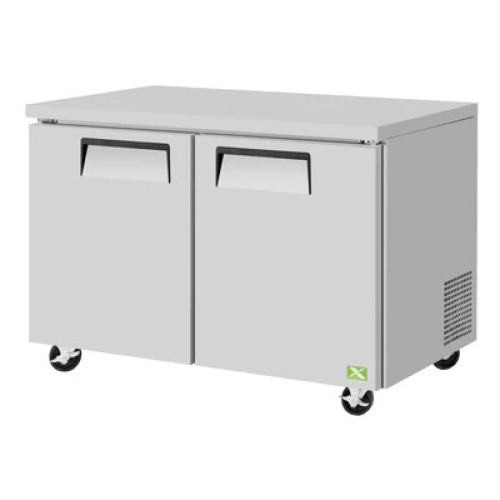 RefrigerationX XUR-48-N6 48-1/4(w) inch Undercounter Refrigerator, (2)Solid Swing Door(s), 13.24Cu.ft, (2)Shelve(s), 1/5hp, Casters, 115v/60/1-ph, ETL Listed