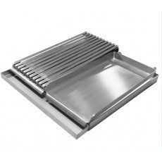 Serve-Ware ABG24SS Add-On Broiler/Griddle Top, 24(w)x27(d)x4(h) inch, NSF Listed