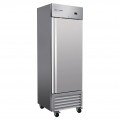 Serv-Ware RF1-19-HC 26.8 inch 19 Cu. Ft. One-Door Bottom-Mount Reach-In Freezer