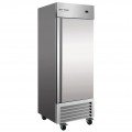 Serv-Ware RR1-HC-T 27 inch 23 Cu. Ft. One-Door Bottom-Mount Reach-In Refrigerator