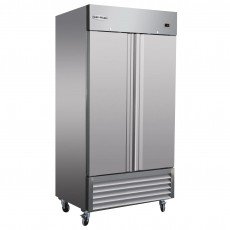 Serv-Ware RR2-35-HC 39.5 inch 35 Cu. Ft. Two-Door Bottom-Mount Reach-In Refrigerator
