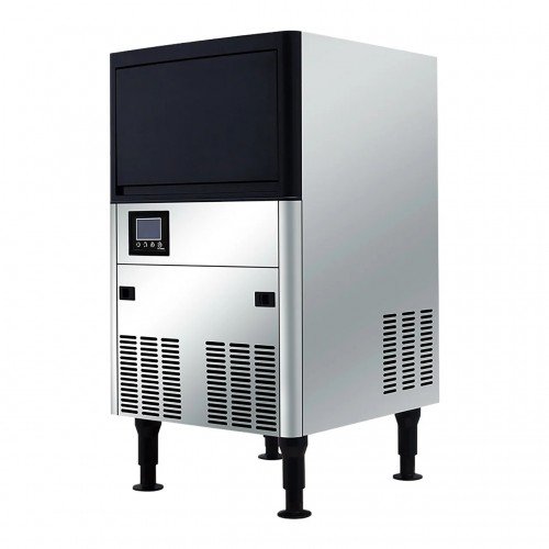 Serv-Ware SWUC-80H 19.76 inch Undercounter Ice Maker, 80 lb/24 hr Half Cube