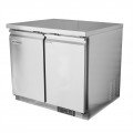Serv-Ware UCF-36-HC-T 36.4 inch 7.7 Cu. Ft. 2-Door Undercounter Freezer