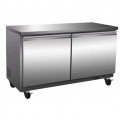 Serv-Ware UCF-48-HC-T 48.2 inch 12 Cu. Ft. 2-Door Undercounter Freezer