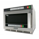 Sharp R-CD1200M TwinTouch Commercial Heavy Duty Microwave Oven, 0.75Cu.ft Capacity, Dual TouchPads, 1200w, 120v/60/1-ph, NSF Listed