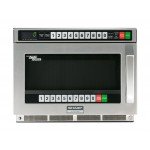 Sharp TwinTouch R-CD2200M Commercial Microwave Oven, Heavy Duty, 0.75Cu.ft Capacity, Dual TouchPads, 2200w, 208-230v/60/1-ph, NSF Listed