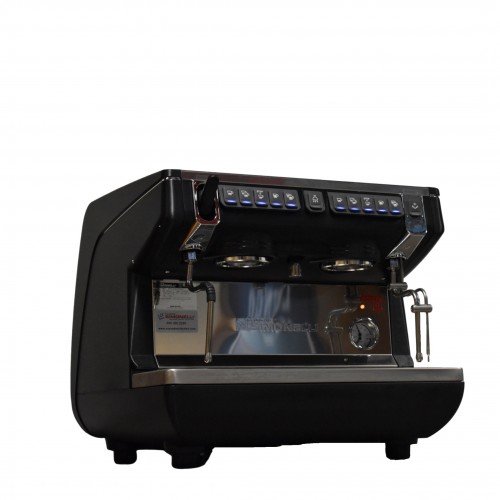 Nuova Simonelli Appia Life Compact Volumetric 2 Group Autosteam Espresso Machine 220V Black