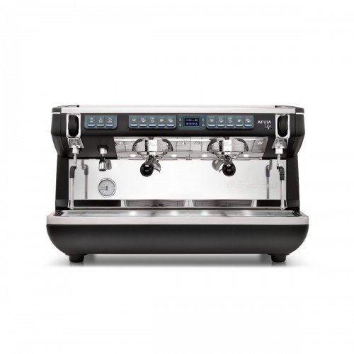 Nuova Simonelli Appia Life Compact Volumetric 2 Group Autosteam Espresso Machine 110V Black
