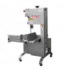 Skyfood MSKLE Meat and Bone Saw, Tabletop, All Stainless Steel, 74 inch Blade, 1/2hp, 115v/60/1ph, ETL Listed