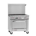 Southbend S-Series S36D 36(w) inch (6)Open Burner(s) Restaurant Range, (1)Standard Oven(s), Natural Gas, 168k Total BTU/Hr, NSF/CSA Listed