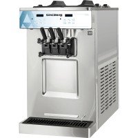 Spaceman 6235-C Twin Twist Soft Serve Machines (Gravity) w/ (2)Flavor Hopper(s), (2)12.7qt Capacity, (350)Serving(s)/hr, Countertop, 206-230v/60/1-ph, NSF Listed