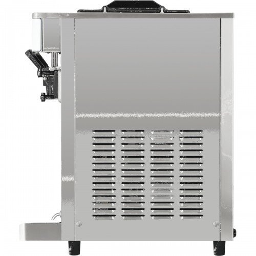 Spaceman 6235-C Twin Twist Soft Serve Machines (Gravity) w/ (2)Flavor Hopper(s), (2)12.7qt Capacity, (350)Serving(s)/hr, Countertop, 206-230v/60/1-ph, NSF Listed