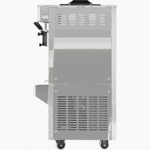 Spaceman 6378A-C High Output Soft Serve Machines (Pressurized) w/ (2)Flavor Hopper(s), (2)13.7qt Capacity, (700)Serving(s)/hr, Floor Model, 206-230v/60/1-ph, NSF Listed