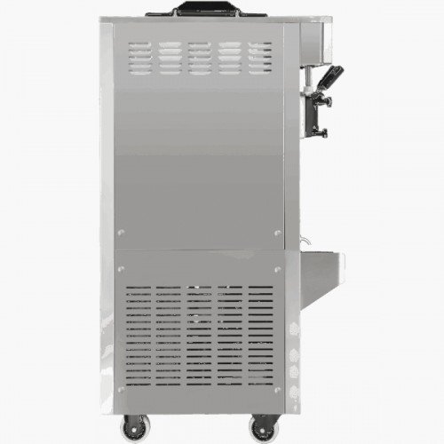 Spaceman 6378A-C High Output Soft Serve Machines (Pressurized) w/ (2)Flavor Hopper(s), (2)13.7qt Capacity, (700)Serving(s)/hr, Floor Model, 206-230v/60/1-ph, NSF Listed