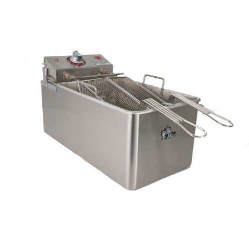 Star 514LL Star-Max Electric Fryer, (14)lb(s) Capacity, Countertop, Twin Baskets, 1800w, 15amps, 120v/60/1-ph, 11.4(w) x 21.8(d) x 13.3(h) inch, UL Listed