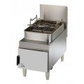 Star 615FF Star-Max Gas Fryer, (15)lb(s) Capacity, Countertop, Twin Baskets, Natural Gas, 30k Total BTU/Hr, 12(w) x 25.1(d) x 23.4(h) inch, NSF/CSA Listed