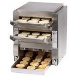 Star DT14 Holman Double Conveyor Toaster, (2000)Slices/Hr, 1 to 2-1/4 inch Opening, 4800w, 23.6amps, 208v/60/1-ph, UL Listed