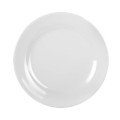 Thunder Group 1007TW Imperial Plates, Melamine, Round, White, 6-7/8(w) x 6-7/8(d) x 3/4(h) inch, NSF Listed - 1dz