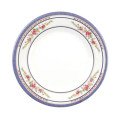 Thunder Group 1008AR Rose Plates, Melamine, Round, 7-7/8(w) x 7-7/8(d) x 5/8(h) inch, NSF Listed – 1 dozen