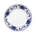 Thunder Group 1012TB Blue Lotus Plates, Melamine, Round, 11-3/4(w) x 11-3/4(d) x 7/8(h) inch, NSF Listed – 1 dozen