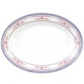 Thunder Group 2016AR Rose Platters, Oval, Melamine, 16(w) x 11-5/8(d) x 1-1/4(h) inch, NSF Listed – 1 dozen