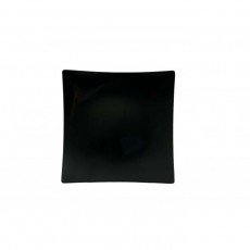 Thunder Group 24007BK Plates, Flare, Square, Black, Melamine, 7-3/8(w) x 7-3/8(d) x 1-3/8(h) inch, NSF Listed – 1 Dozen