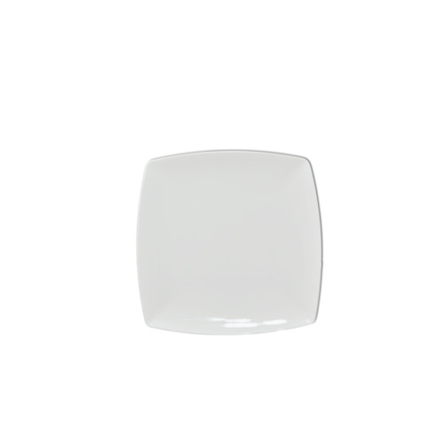 Thunder Group 29009WT Plates, Square, White, Melamine, 9(w) x 9(d) x 1(h) inch, NSF Listed – 1 dozen