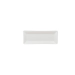 Thunder Group 29110WT  Plates, Rectangular, White, Melamine, 10(w) x 4(d) x 1(h) inch, NSF Listed – 1 dozen