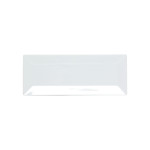 Thunder Group 29110WT  Plates, Rectangular, White, Melamine, 10(w) x 4(d) x 1(h) inch, NSF Listed – 1 dozen