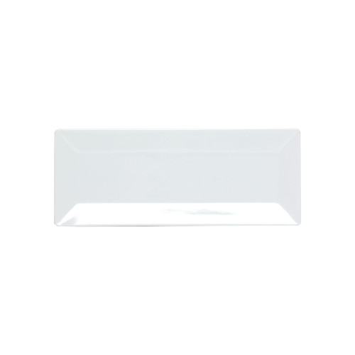 Thunder Group 29110WT  Plates, Rectangular, White, Melamine, 10(w) x 4(d) x 1(h) inch, NSF Listed – 1 dozen