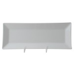 Thunder Group 29110WT  Plates, Rectangular, White, Melamine, 10(w) x 4(d) x 1(h) inch, NSF Listed – 1 dozen