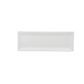 Thunder Group 29115WT Plates, Rectangular, White, Melamine, 15(w) x 5-1/4(d) x 1(h) inch, NSF Listed – 1 dozen