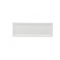 Thunder Group 29115WT Plates, Rectangular, White, Melamine, 15(w) x 5-1/4(d) x 1(h) inch, NSF Listed – 1 dozen