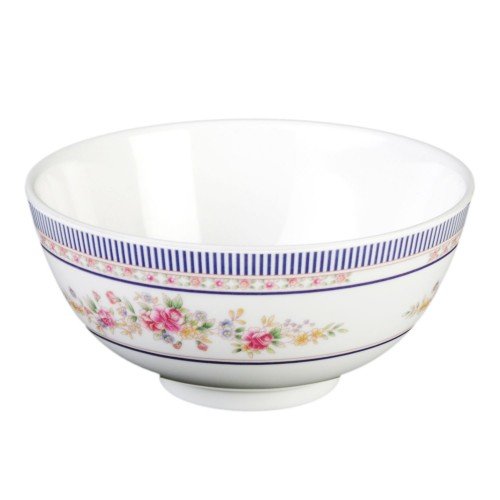 Thunder Group 3006AR Rose Rice Bowls, 9oz, Melamine, Round, 4-3/8(w) x 4-3/8(d) x 2-1/8(h) inch, NSF Listed – 1 dozen