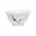 Thunder Group 3008BB Blue Bamboo Rice Bowls, 6oz, Melamine, Round, 3-3/4(w) x 3-3/4(d) x 2(h) inch, NSF Listed – 2 dozen