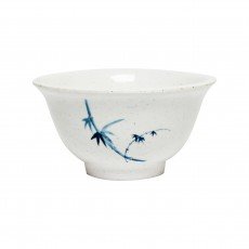 Thunder Group 3008BB Blue Bamboo Rice Bowls, 6oz, Melamine, Round, 3-3/4(w) x 3-3/4(d) x 2(h) inch, NSF Listed – 2 dozen