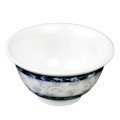 Thunder Group 3008DL Blue Dragon Rice Bowls, 6oz, Melamine, Round, 3-3/4(w) x 3-3/4(d) x 2(h) inch, NSF Listed – 2 dozen