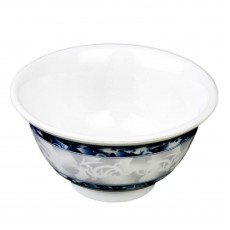 Thunder Group 3008DL Blue Dragon Rice Bowls, 6oz, Melamine, Round, 3-3/4(w) x 3-3/4(d) x 2(h) inch, NSF Listed – 2 dozen