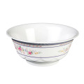 Thunder Group 5275AR Rose Bowls, 34oz, Scalloped, Melamine, Round, 7-1/4(w) x 7-1/4(d) x 3(h) inch, NSF Listed – 1 dozen