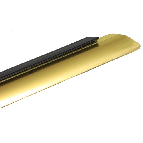 Thunder Group ALDCS006 Deluxe Crumb Sweeper, Aluminum, Gold, 5-1/2(w) x 1-1/8(d) x ½(h) inch