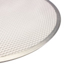 Thunder Group ALPZ14 Pizza Screen, Round, Seamless Rim, 14(w) x 14(d) x 1/4(h) inch