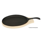 Thunder Group IRSK795 Thermal Skillet, Black, Cast Iron, 9-1/4(w) x 7(d) x 1-1/2(h) inch