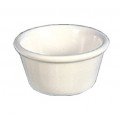 Thunder Group ML538B1 Smooth Ramekin, 4oz, Bone, Melamine, 3-3/8(w) x 3-3/8(d) x 1-5/8(h) inch, NSF Listed – 1 dozen