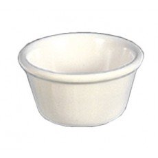 Thunder Group ML538B1 Smooth Ramekin, 4oz, Bone, Melamine, 3-3/8(w) x 3-3/8(d) x 1-5/8(h) inch, NSF Listed – 1 dozen