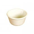 Thunder Group ML539B1 Smooth Ramekin, 6oz, Bone Color, Melamine, 3-7/8(w) x 3-7/8(d) x 1-7/8(h) inch, NSF Listed – 1 dozen