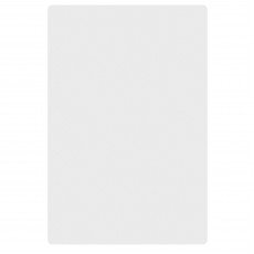 Thunder Group PLCB201505WH Heavy Duty Cutting Board, White Color, Polyethylene Plastic, Non-Skid, 20(w) x 15(d) x 1/2(h) inch, NSF Listed