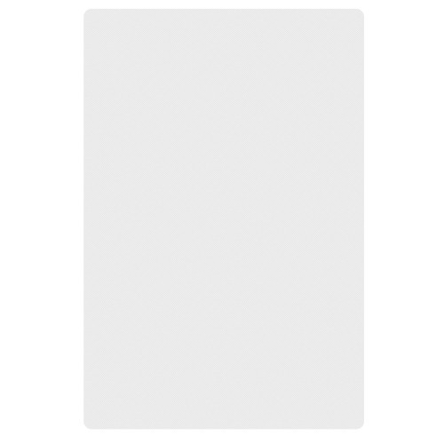 Thunder Group PLCB201505WH Heavy Duty Cutting Board, White Color, Polyethylene Plastic, Non-Skid, 20(w) x 15(d) x 1/2(h) inch, NSF Listed