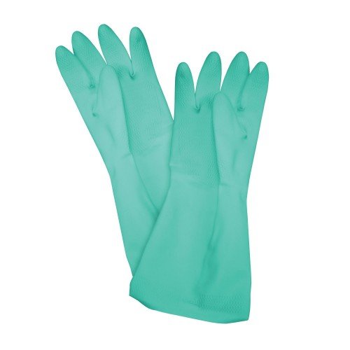 Thunder Group PLGL004GR  Dishwashing Gloves, Small, Natural Latex, Green Color, Washable, Reusable, 12(w) x 3-7/8(d) x 0.5(h) inch – 1 dozen