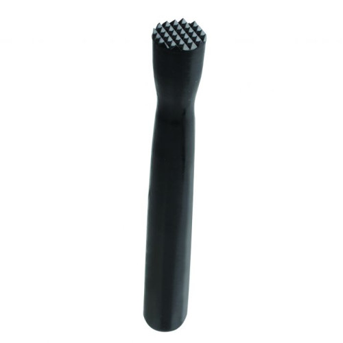Thunder Group WDML008N Muddler, Netted Head, Polycarbonate, Black Color, 1(w) x 1(d) x 8(h) inch
