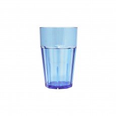 Thunder Group PLPCTB112BL Diamond Tumblers, 12oz, Blue, Polycarbonate, 3-1/8(w) x 3-1/8(d) x 5-1/8(h) inch – 1 dozen